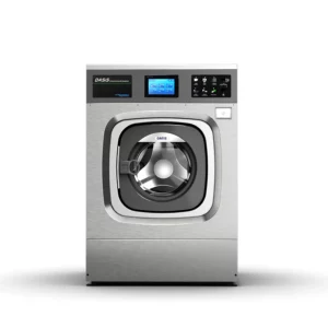 OASIS 10KG Touchscreen Softmount Washer Extractor model SXTP100F, professional laundry equipment for facilities in Morocco, main product image