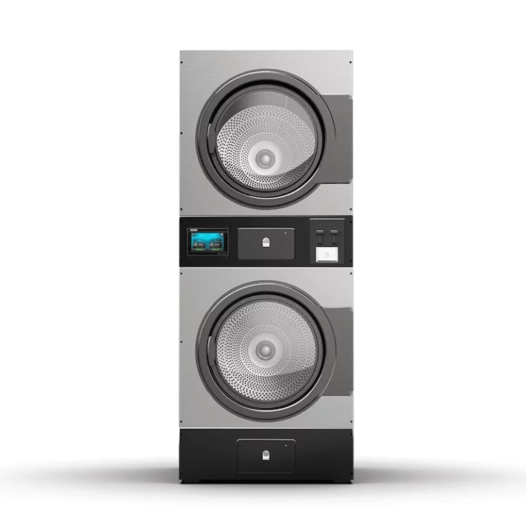 OASIS 15KG Stacked Tumble Dryer model HS15, professional laundry equipment for facilities in Morocco, main product image