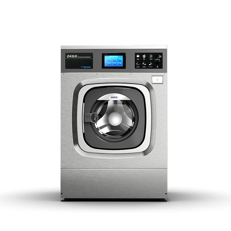 OASIS 20KG Touchscreen Softmount Washer Extractor model SXTP200F, professional laundry equipment for facilities in Morocco, main product image