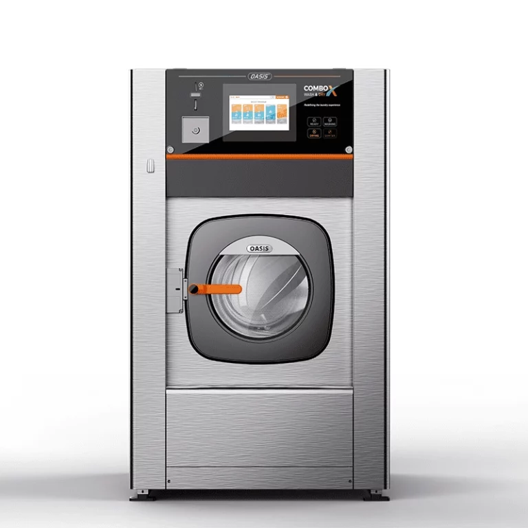 OASIS 30KG Vended Single-Drum Washer Dryer Combo model XHY30, professional laundry equipment for facilities in Morocco, main product image