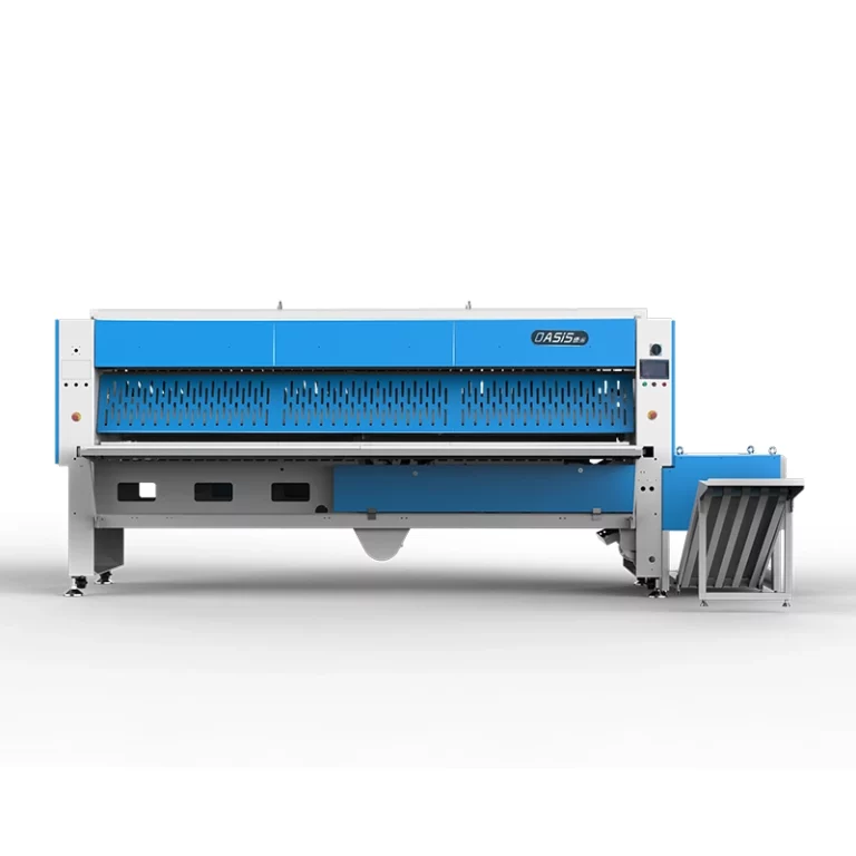 آلة طي البياضات المسطحة مع مكدّس – OASIS ZD3300V – IWIN
