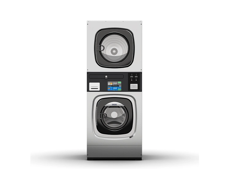 OASIS 10KG Stacked Washer Dryer XH10F, vue de face
